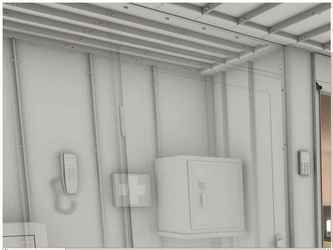 Modélisation Bunker blindé, habillage en 3d + plan 3d de l'impantation dans une maison.

Réalisé pour un client souhaitant valoriser son produit lors d'une présentation dans un salon spécialisé en Belgique