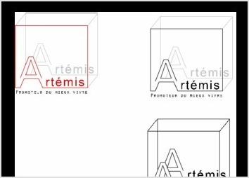 Recherche de Logos pour la société Artémis.